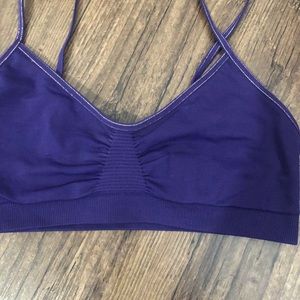 hudson seamless shine bralette